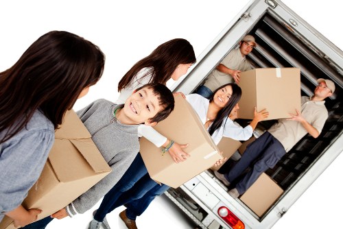 Removal van service supporting a local move in Southgate