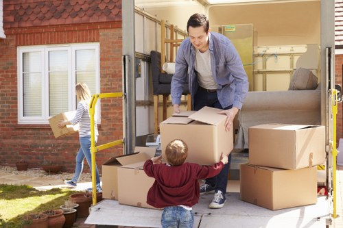 Local office removals team planning a business move in Southgate