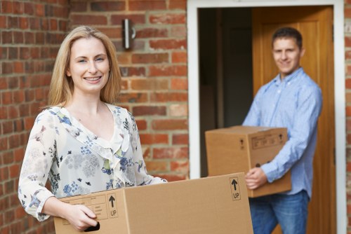 Customer complaint review process for a man and van move