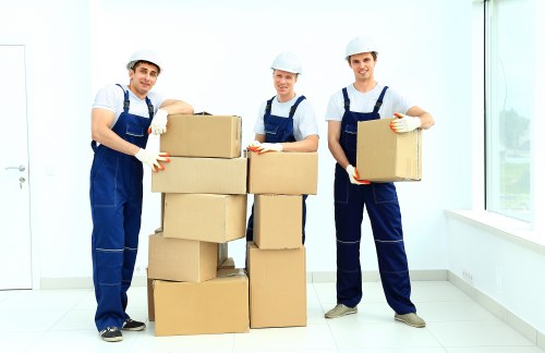 Removalists loading household furniture in Southgate