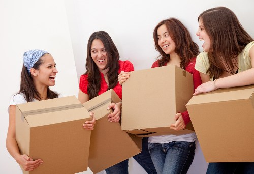 Moving day preparation and loading for a Southgate customer