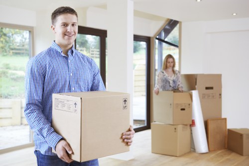 Loading unwanted furniture for collection in Southgate