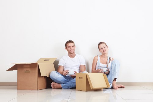 Southgate man and van assisting with residential removals