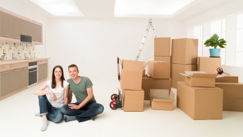Local movers handling a flat removal in Southgate